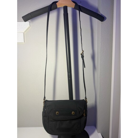 Marc By Marc Jacobs Handbags - Marc by Marc Jacobs Everyday Black Crossbody Bag with Gold Accents